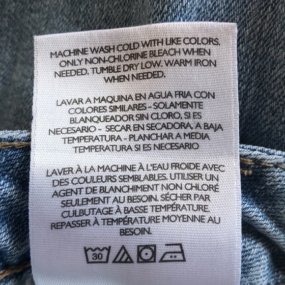 Style & Co. blue denim capris, size 12 - Picture 10 of 10